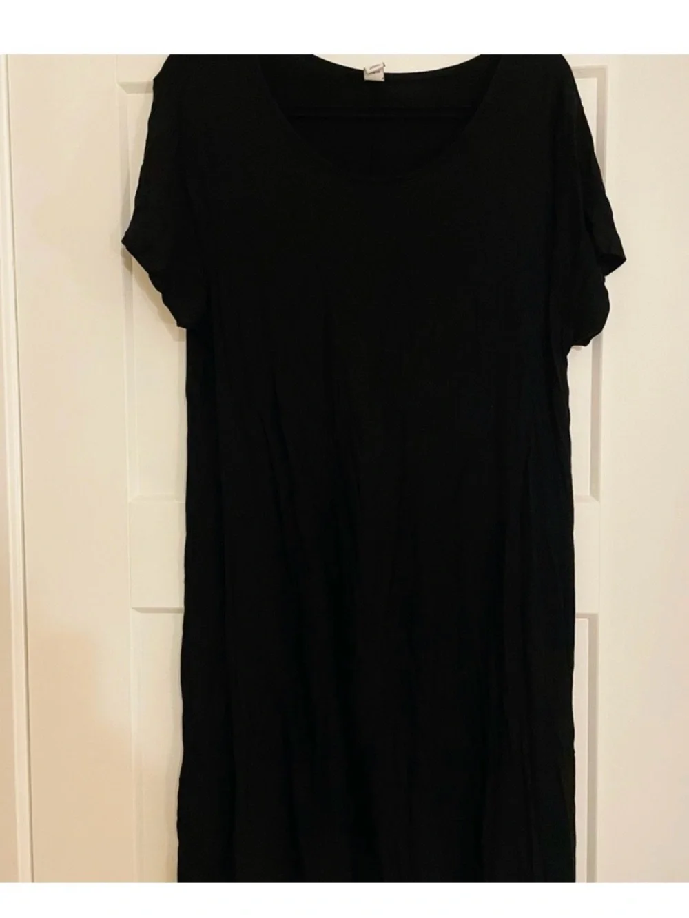 t-shirt dresses at old navy Old Navy Women's Vintage Crew-Neck Mini T-Shirt Dress - Blue